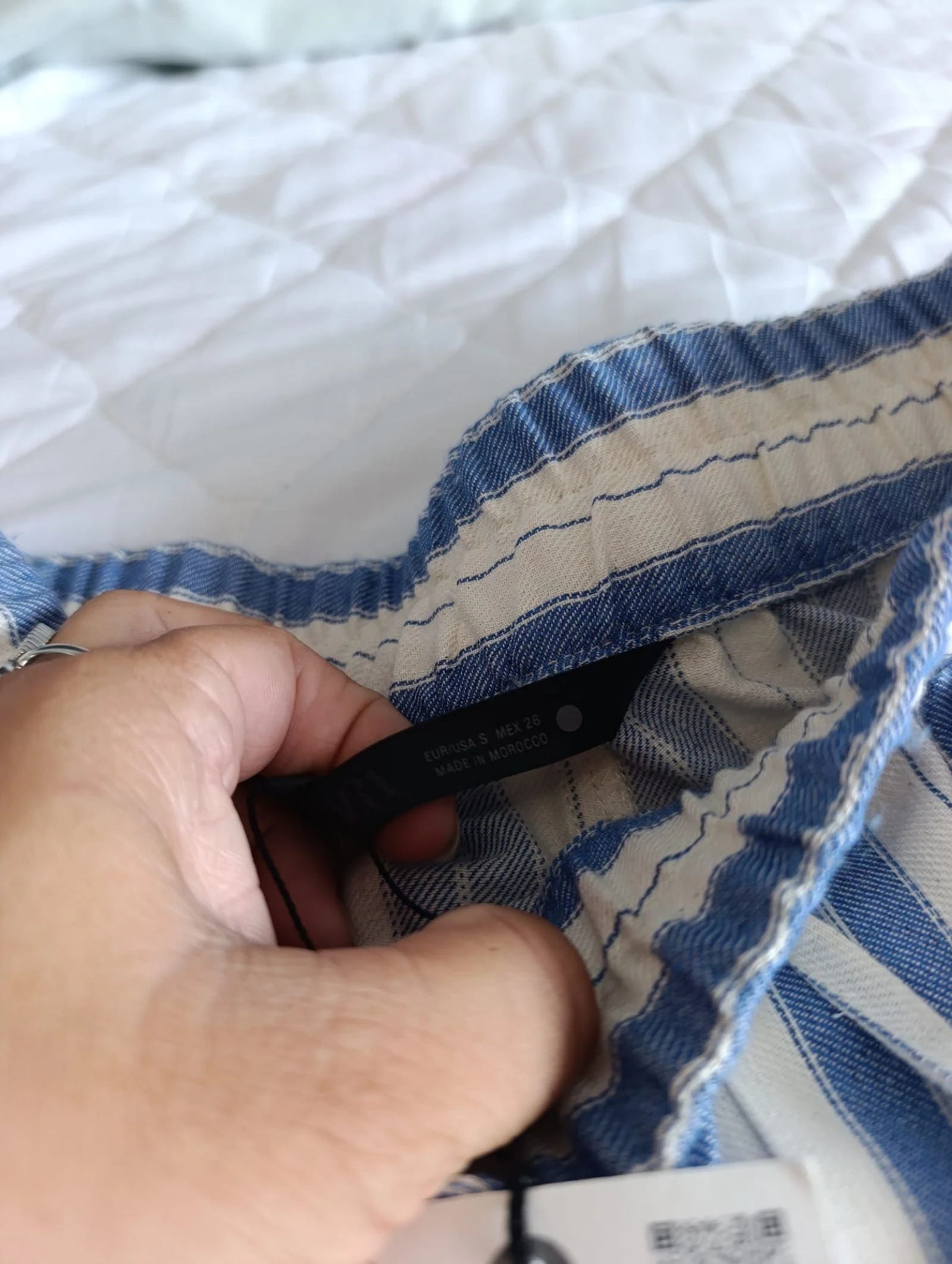 Pantalón Zara pijamero de rayas talla S  – photo 2